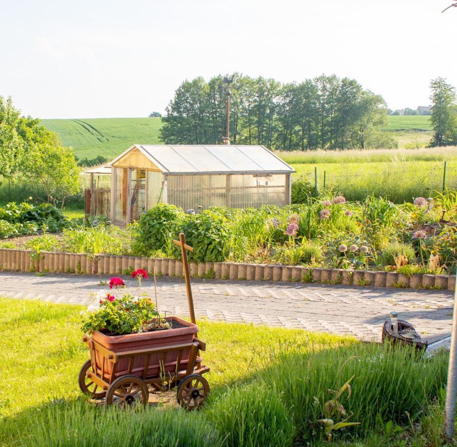 Ferienwohnung Am Kugelbaum Lunzenau Exteriér fotografie